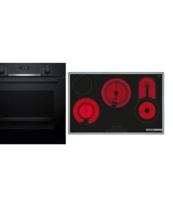Bosch HBD632LS81Serie 6, Backofen-Set (schwarz/silber)