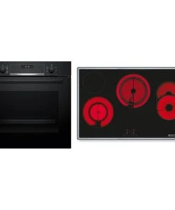Bosch HBD632LS82 Serie 6, Backofen-Set (schwarz, 60 Cm)