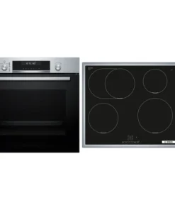 Bosch HBD675CS62Serie 6, Backofen-Set (schwarz/edelstahl)