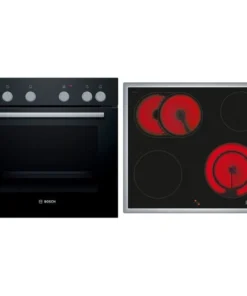 Bosch HND211AB1, Herdset (schwarz/edelstahl)
