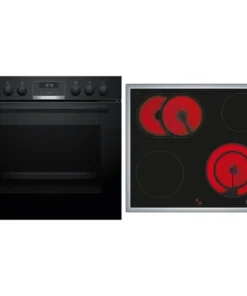Bosch HND611LS67 Serie 6, Herdset (schwarz)