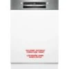 Bosch SMI4ETS08E Serie 4, Spülmaschine (edelstahl (gebürstet), 60 Cm, Home Connect)