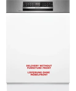 Bosch SMI6ECS12E Serie 6, Spülmaschine (edelstahl (gebürstet), 60 Cm, Home Connect)