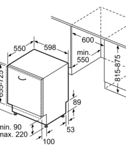 Neff S155HTX00E, Spülmaschine (60 Cm, Home Connect) -Alternate Verkäufe Neff S155HTX00E Sp lmaschine@@100039581 8