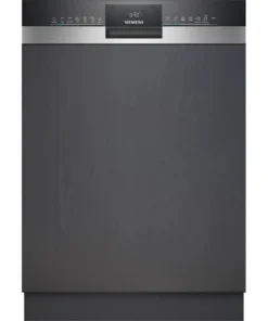 Siemens SN53ES04TE IQ300 , Spülmaschine (edelstahl (gebürstet)/schwarz, 60 Cm, Home Connect)