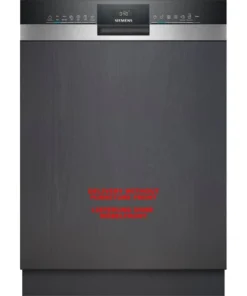 Siemens SX53ES02CE IQ300, Spülmaschine (edelstahl (gebürstet)/schwarz, 60 Cm, Home Connect, XXL)