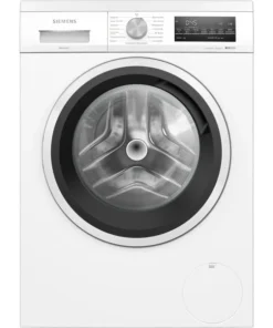 Siemens WU14UT42 IQ500, Waschmaschine (weiß/schwarz)