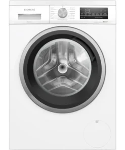 Siemens WU14UT71 IQ500 , Waschmaschine (weiß/schwarz)